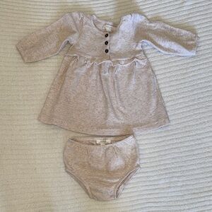 Kendi Colored Organics Dress and Bloomers Set